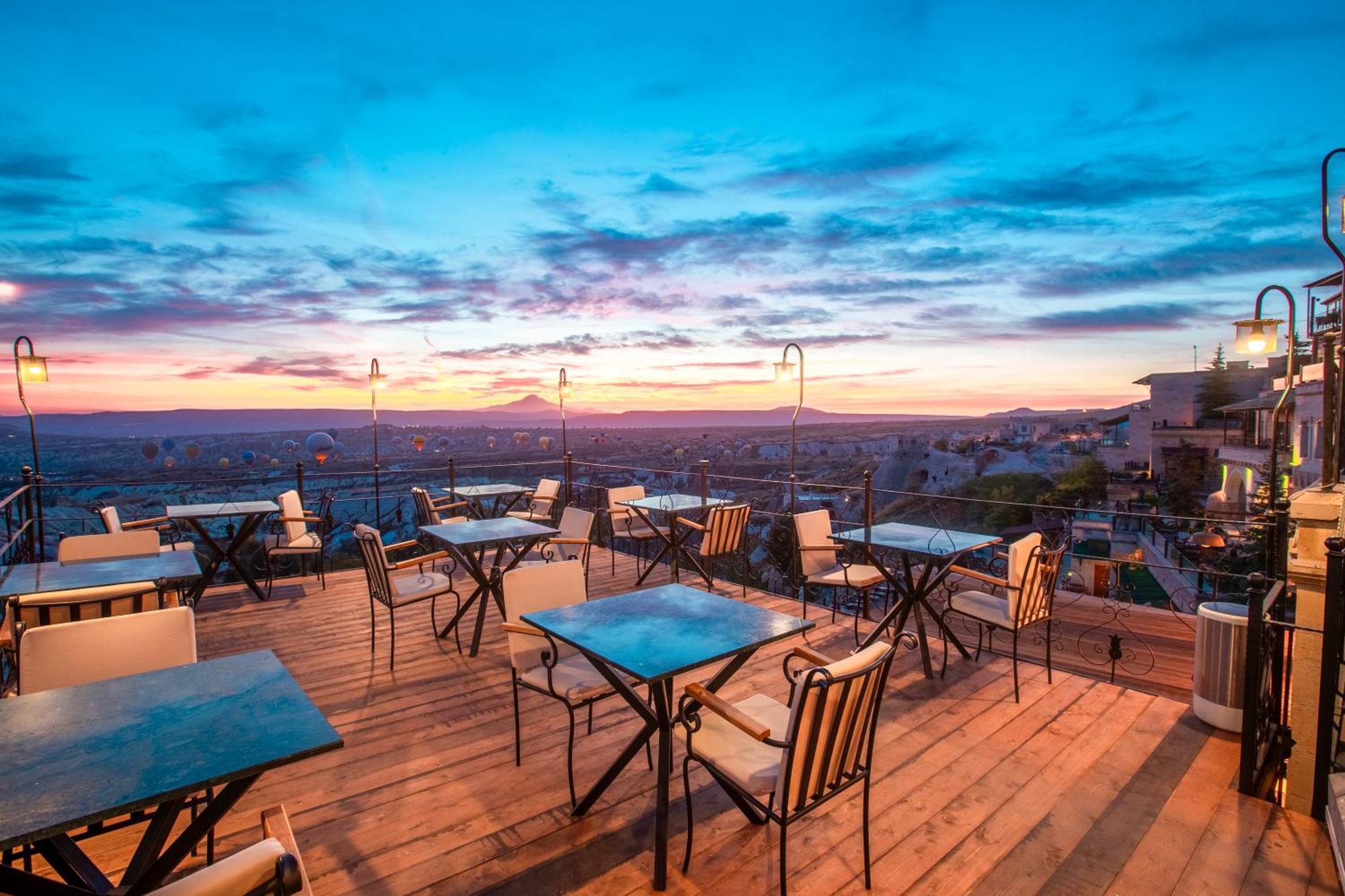 Готель Simera In Cappadocia - Special Class - Best View Rooftop Учгісар Екстер'єр фото