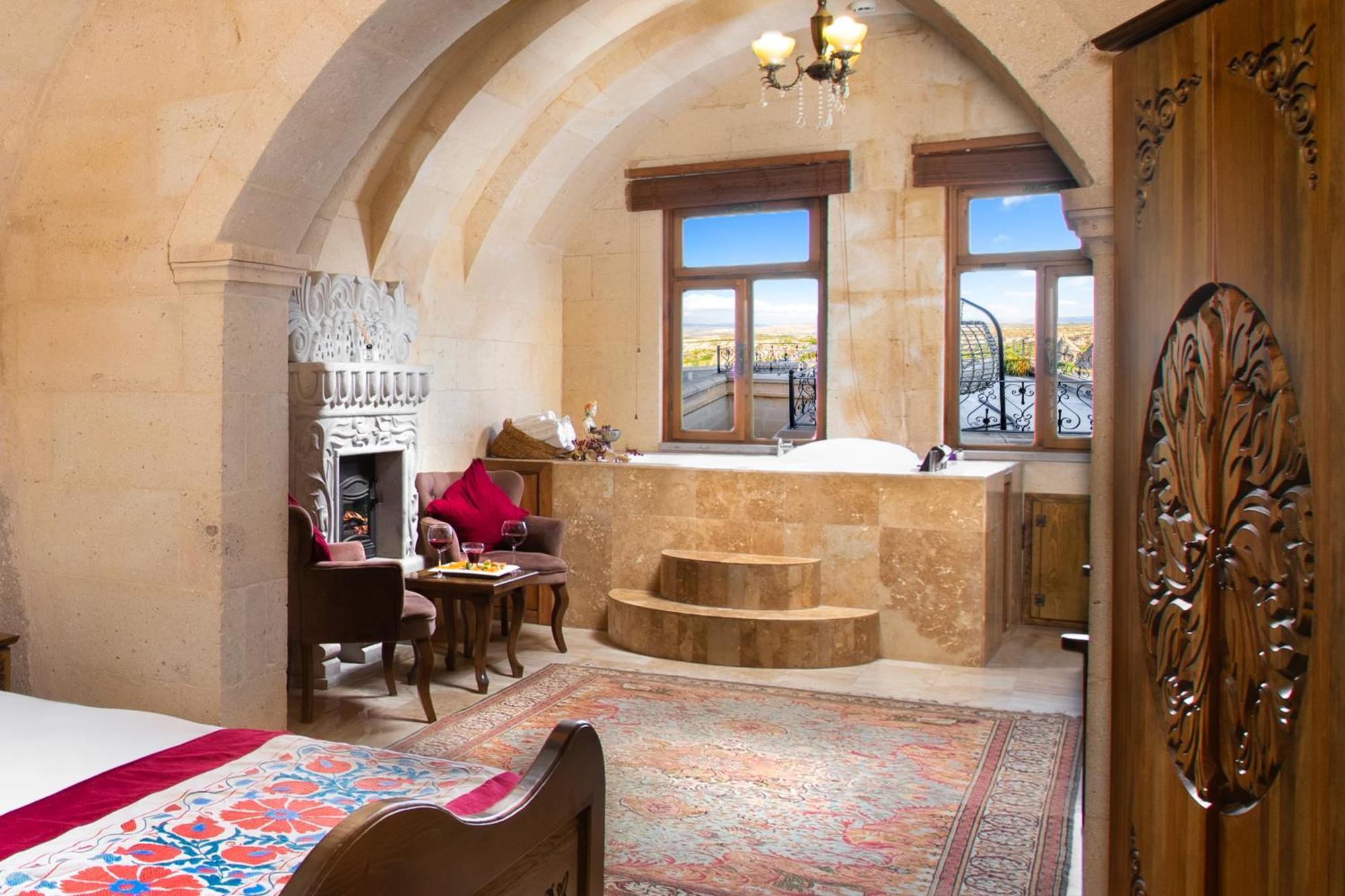 Simera In Cappadocia - Special Class - Best View Rooftop Учгісар Екстер'єр фото