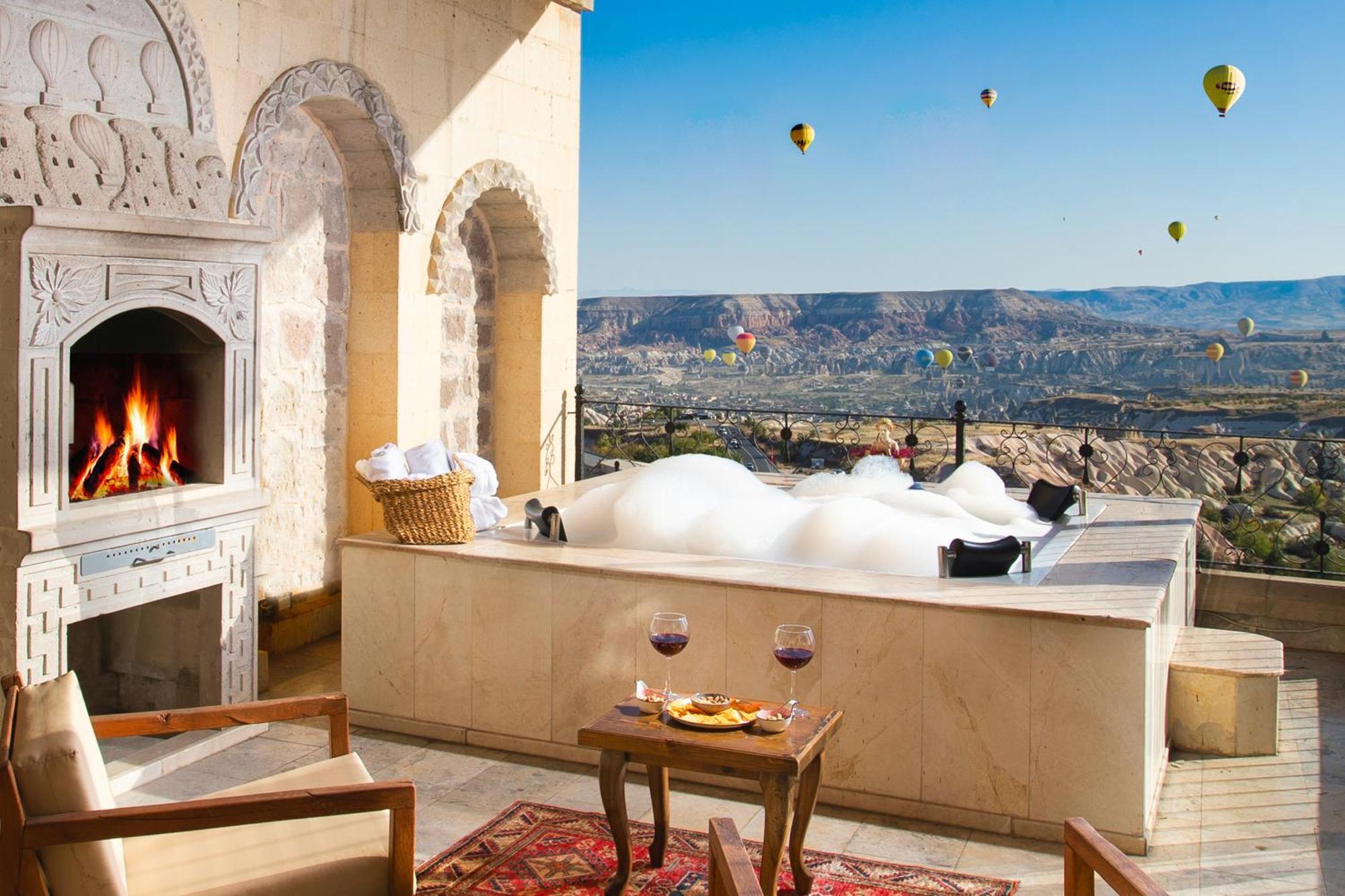 Simera In Cappadocia - Special Class - Best View Rooftop Учгісар Екстер'єр фото