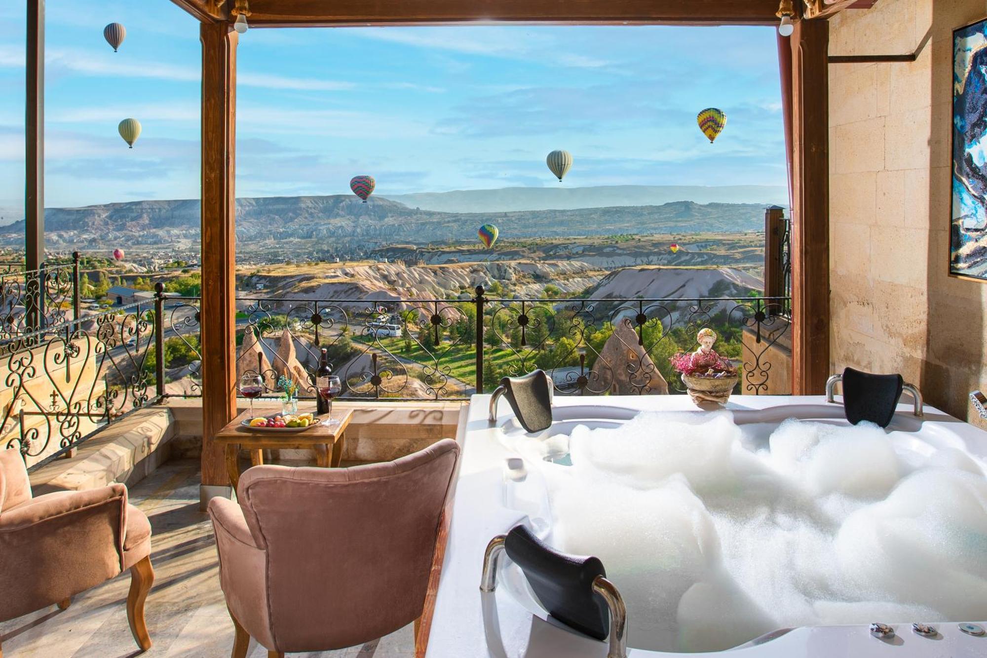 Simera In Cappadocia - Special Class - Best View Rooftop Учгісар Екстер'єр фото